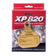 XP 820 Insecticide Ear Tags from Y-Tex
